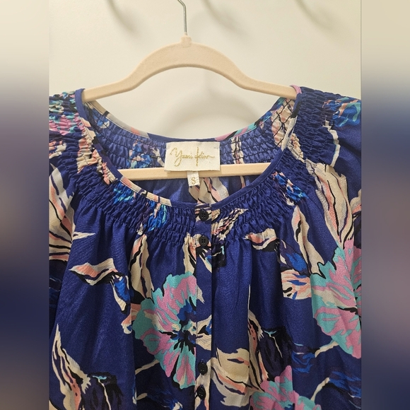 Yumi Kim Floral Tops Size S - Picture 3 of 10